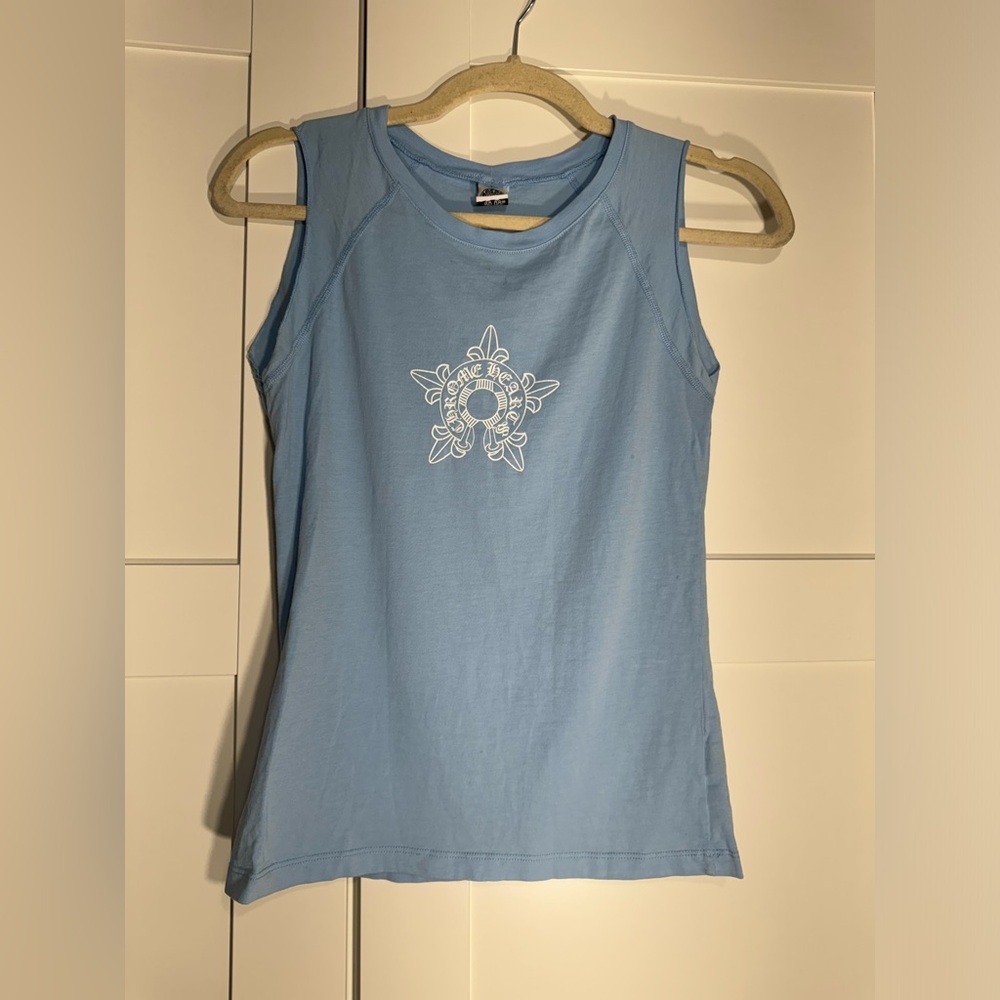 CHROME HEARTS VINTAGE LIGHT BLUE SIZE S
